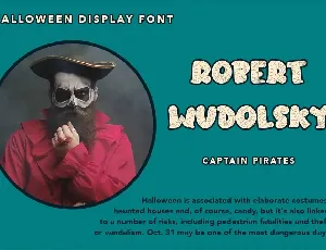 Mummy Sleep - Halloween Display Font