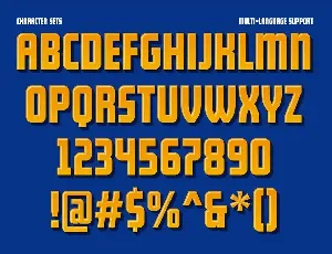 Orange Crate font