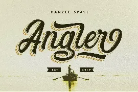 Angler â€“ Modern Script Font