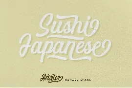 Angler â€“ Modern Script Font