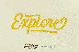 Angler â€“ Modern Script Font