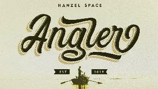 Angler â€“ Modern Script Font