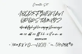 Kreatives Script Display Font