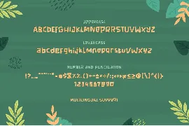 Summer Tropica - Playful Font