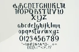 Marthenetti - Script Font