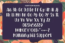 Kartoon - A Playfull font