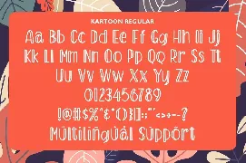 Kartoon - A Playfull font