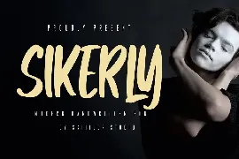 Sikerly - Modern Handwritten Font