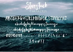 Starstuck Handwritten Typeface font