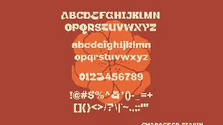 Tiasih - Decorative Display Font