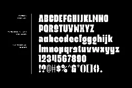 Rafigen - Display font