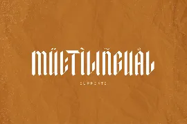 Kingslayer - Modern Blackletter Font