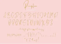 Panopticon Signature Font