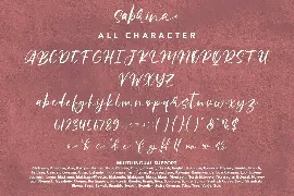 Sabrina - Beautiful Calligraphy Font