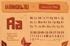 Wakolltu Font