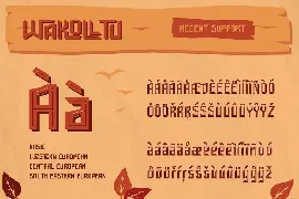 Wakolltu Font