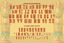 Ancient Totem - Ethnic Tribal Font