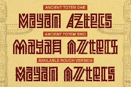 Ancient Totem - Ethnic Tribal Font