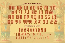 Ancient Totem - Ethnic Tribal Font