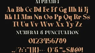 Batamy - A Modern Display Font