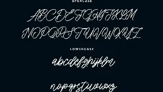 Vely Aliged Script Font