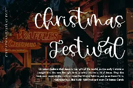 Lightshot - Christmas Display Font