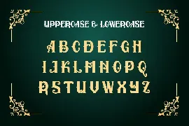 Prameswari Vintage Serif Block font