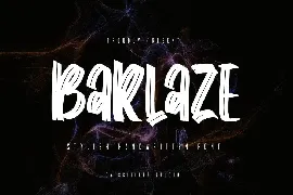 Barlaze - Stylish Handwritten Font