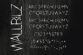 Wallbilz - Decorative Brush Font