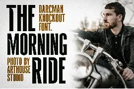 DARCMAN KNOCKOUT font