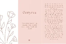 Geryana - Modern Serif Font