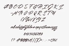 Jericho Script Font