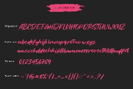 Nordstall SVG Brush Font