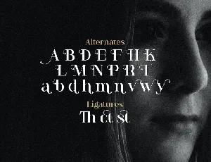 Anya Tamy - Classic Serif Font