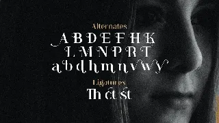 Anya Tamy - Classic Serif Font