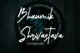 Intermezo Signature Font