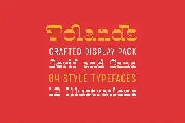 Polands - Display Font