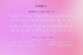 Laskey font