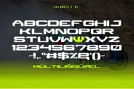 Byonix Racing - Sporty Display Font