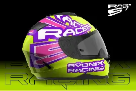 Byonix Racing - Sporty Display Font