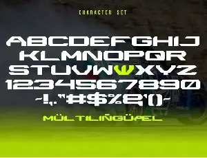 Byonix Racing - Sporty Display Font