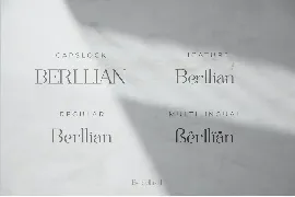 Berllian Serif Font