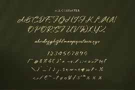 Giotthany Modern Calligraphy Font