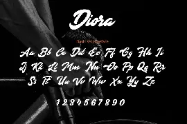 Diora - Sport Hand Lettering Font