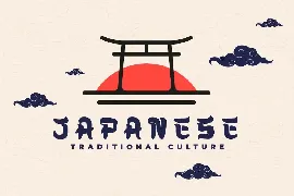 SUJOKA Japanese Style Font