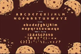 Crunchy Cookies - Bold Quirky Display Font