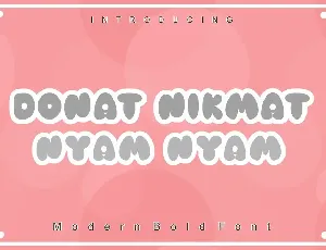 Cukadonat Font