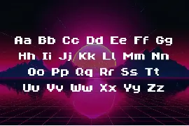 ByteBounce - 8Bit Pixel Font