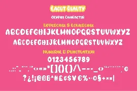 Laout Beauty font