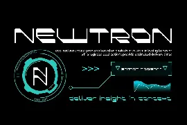 Robatec - Techno Futuristic / Sci-fi Game Font